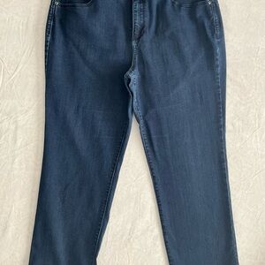 Ruby Rd. Women’s Dark Blue Straight Jeans